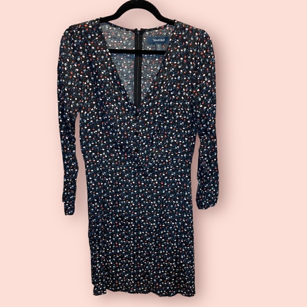 NWT ModCloth A-Line V-Neck Dress